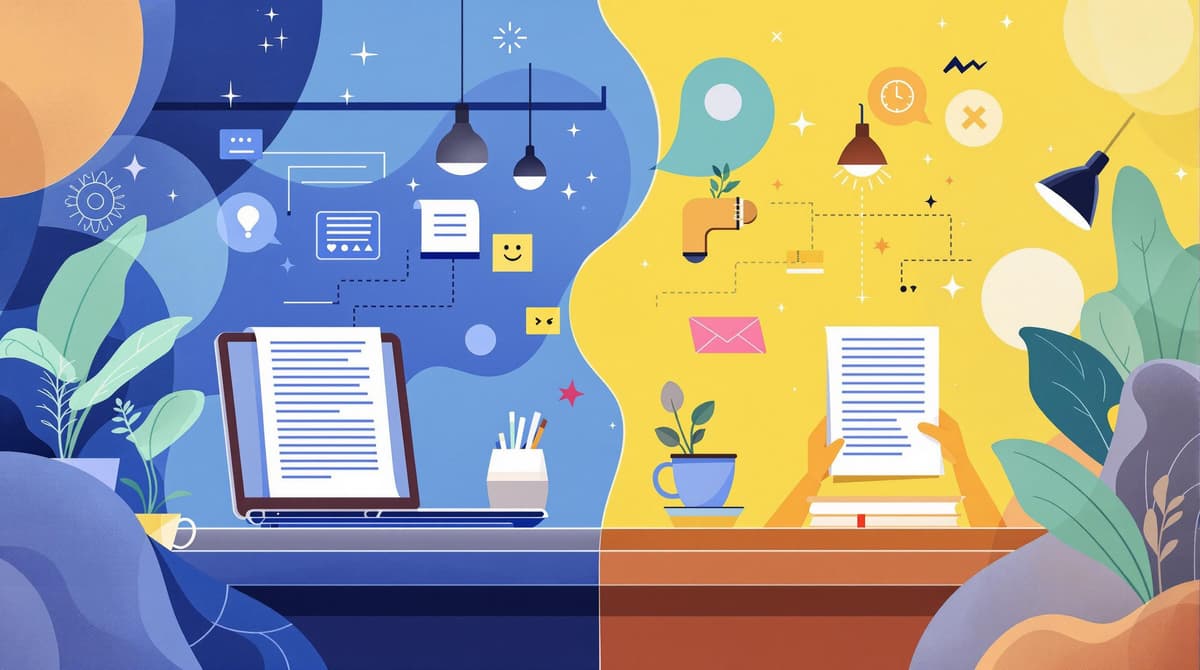 CleverType Blog Post Thumbnail: How AI Adjusts Tone for Formal and Casual Writing Featured image for article: How AI Adjusts Tone for Formal and Casual Writing